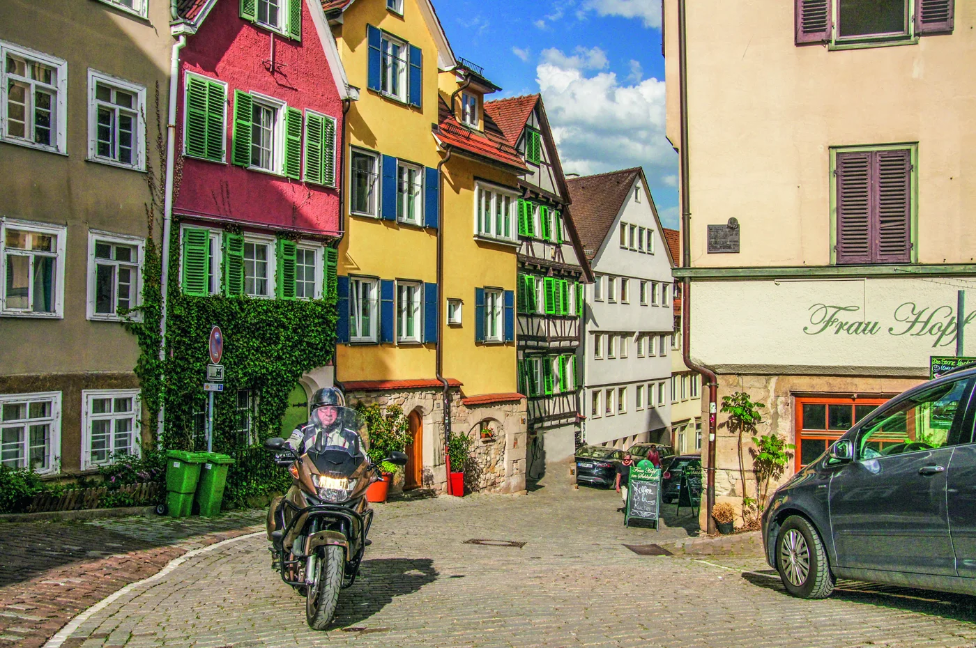 Altstadtgasse in Tübingen Altstadtgasse in Tübingen